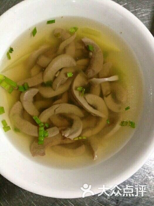 邵伯特色腰花汤