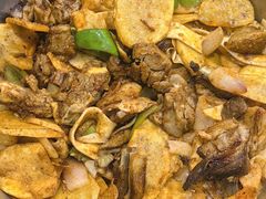 -尕有炕锅烤羊肉