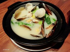 无油鱼汤烧时蔬-大树餐厅(益田假日店)