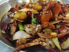 招牌香辣蟹-休记光头香辣蟹干锅店(衣冠庙店)