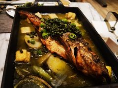 青花椒烤鱼-北京王府井希尔顿酒店·万斯阁西餐厅