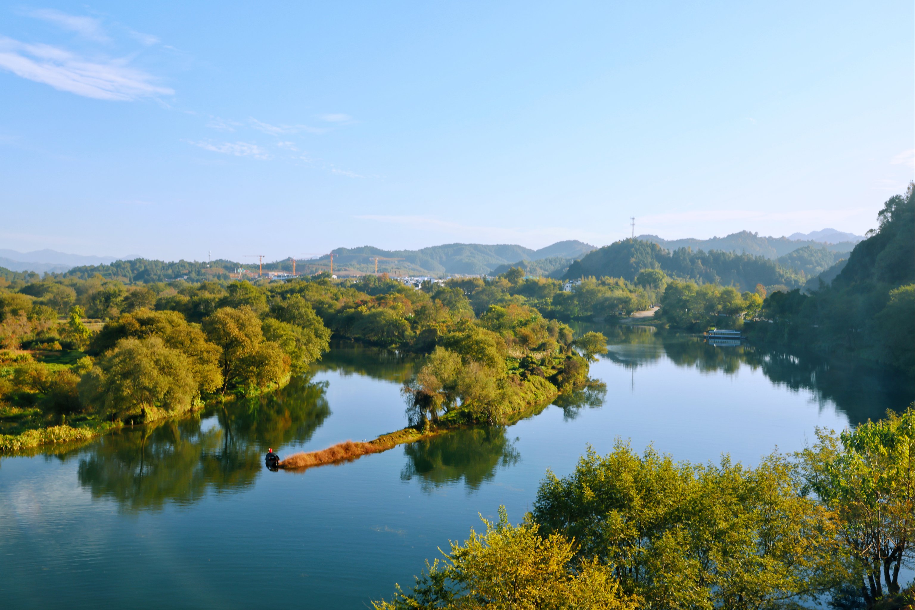 五峰月亮湾风景区图片