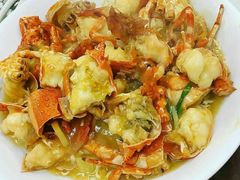 姜葱炒花蟹-贞姨美食·老字号海鲜大排档