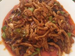 鱼香肉丝-清香园大连老菜馆(成仁街店)