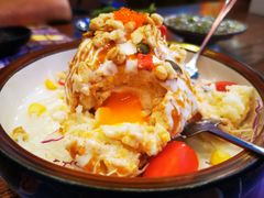 炸温泉蛋土豆泥沙律-仙隐小鹿中華の日料(正弘城店)