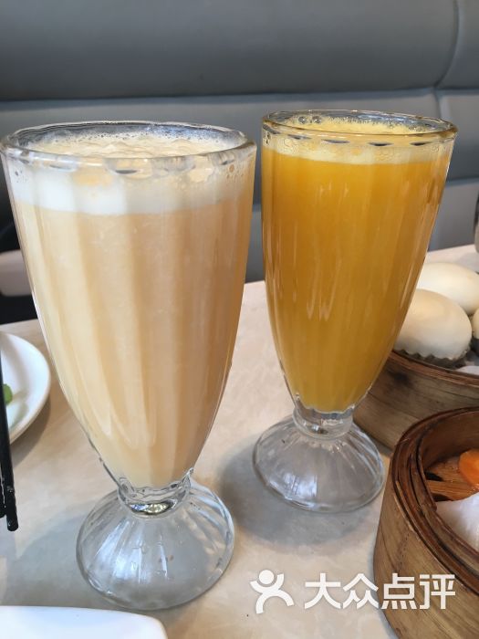 木瓜牛奶&芒果汁