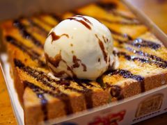 香草冰淇淋厚吐司-阿信厚吐司(曾厝垵店)