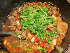 小炒黄牛肉-小隐人家(乐松店)
