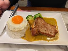 咖喱吉列猪扒饭-翠华餐厅(德基广场店)