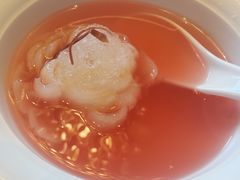红菇汁炖九年鲜百合雪燕-福玺荟(外滩罗斯福店)