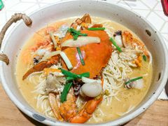 膏蟹拌面-十面欢腾(长乐路店)