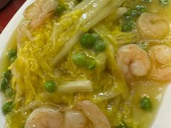 鲜虾扒白菜-玉华台饭庄(裕中西里小区店)