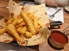 美国薯条-维京战斧牛排(王府井西餐十年金冠好店)