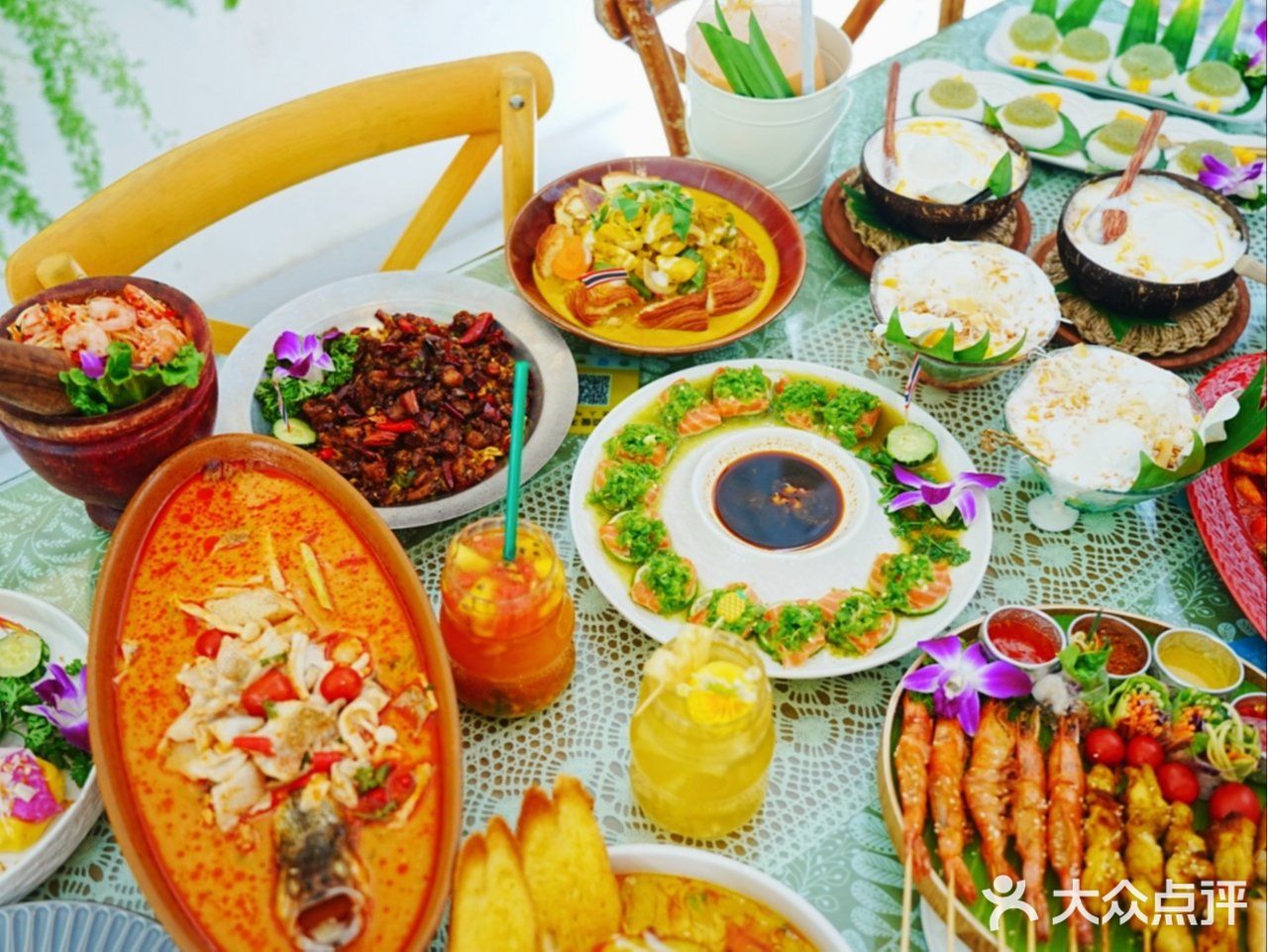 来版纳[泰椰天香]就能尝遍六国料理!🎉