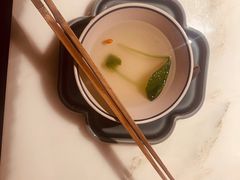 水煮鸡毛菜-初蓉丨遇见新川菜(亲贤街荣耀店)
