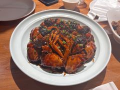 毛蟹炒年糕-金枝玉叶上海人家食府(三里河店)