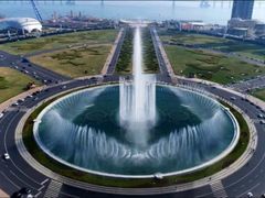 -大连星海广场音乐喷泉