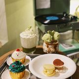 浅绿｜韩系奶油ins风咖啡店 雨后草地绿的清新温柔都想要给你