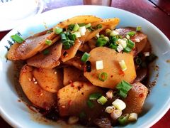 辣子土豆片-老磨油饼(高陵店)