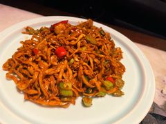 虾仁海鲜炒面-绿茶餐厅(同成街华联店)
