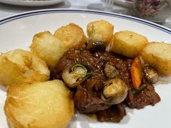 脆皮鲜奶拼蚝油牛肉-和记小菜(东方店)