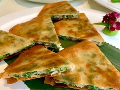香煎韭菜饼-皇朝会.经典传统粤菜(外滩店)