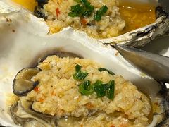 蒜蓉乳山生蚝-开海·红岛海鲜虾水饺(石老人店)