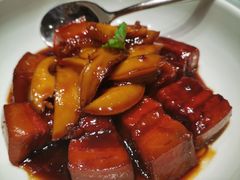 招牌花雕鲍鱼扣肉-宴昆山·私房菜(春晖店)