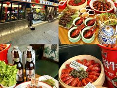 -在老街·淮安大排档·甜麻干煸龙虾·烧烤(河下古镇店)