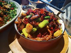 宫爆板筋-山石榴·贵州菜(丰盛里店)