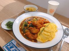京都炸鱼咖喱蛋包饭-池奈·日式咖喱蛋包饭(老城根Gpark店)