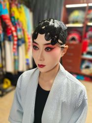 -胭脂猫京剧摄影