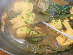 铁锅炖黑鱼-白洋淀灶台鱼(名佳花园店)