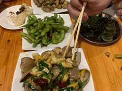 煮毛豆-京朋串屋·烧烤(望京西路总店)