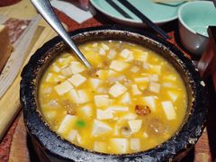 石锅鸡汤豆腐-绿茶餐厅(蓝色港湾店)