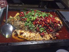 -探鱼·鲜青椒爽麻烤鱼(中天广场店)