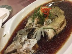 清蒸大黄鱼-上海老饭店(北京分店)