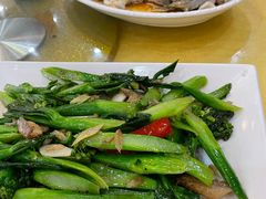 咸鱼芥兰-台山美食一绝阿四台山黄鳝饭(阿四创作店)