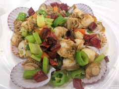 葱爆威海扇贝-郭姐·威海渔村(黄兴路店)