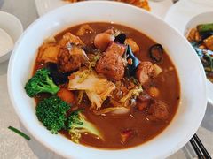 小白菜粉丝烧丸子-大碗居·烤鸭·鱼头泡饼(天坛东门店)