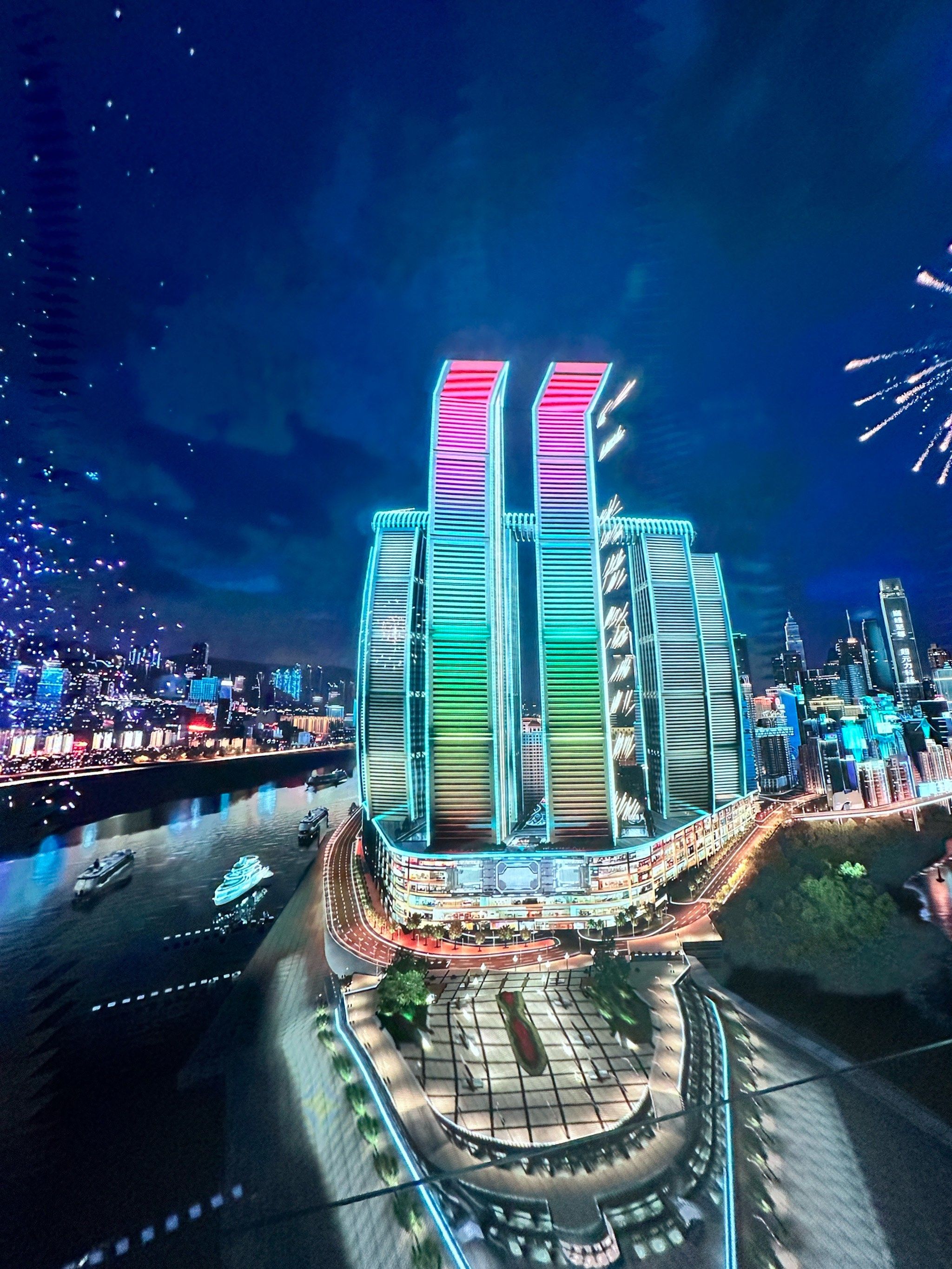 重庆解放碑飞越重庆!周末好去处!