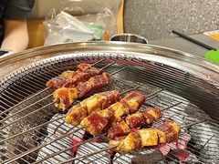 -围炉肉舍•炭烤活鳗•丹东海鲜烤肉(步行街店)