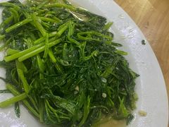 清炒空心菜-长平肥姐白粥·海鲜打冷