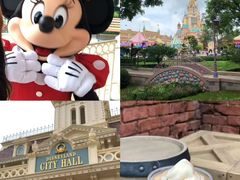 -小镇影院迪士尼小熊Duffy与他的朋友合影地