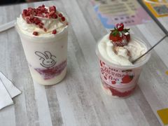 百利甜微醺草莓双皮奶冻饮-满记甜品(金融街店)