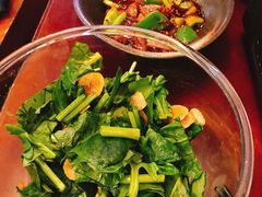 菠菜沙拉-樱の花亭日本料理店