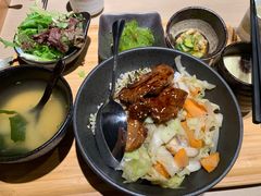 香煎鹅肝牛肉饭定食-芮麒·日本料理(淮海路店)