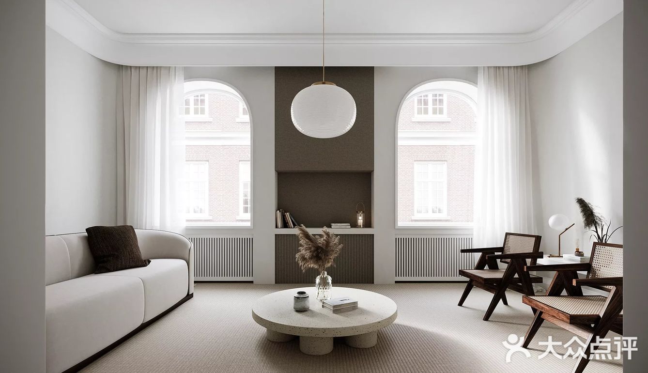 现代简约风公寓，满分的设计！[胜利]