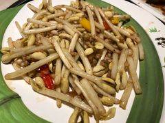 XO酱炒花生苗-百年恒益烧腊海鲜酒家·非遗传承(广州黄埔店)
