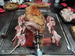 烤羊腿-大汗烧烤滩羊馆(清水河公园店)